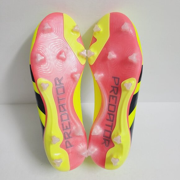 NEW Adidas Predator Pro FG Soccer Cleats IG7776 Size 8.5 Team Solar Yellow main image 6